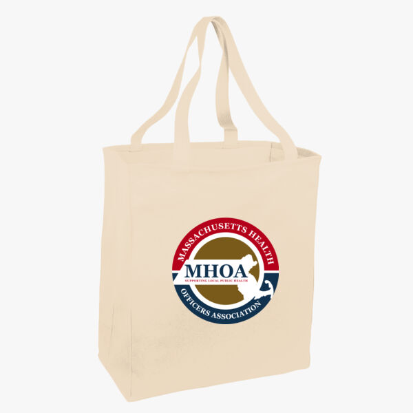 MHOA - Ideal Twill Over the Shoulder Grocery Tote Thumbnail